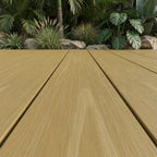 Deck WPC Dupla Face Frisado 7 Furos Externo </br> 2900 mm x 142 mm x 22 mm