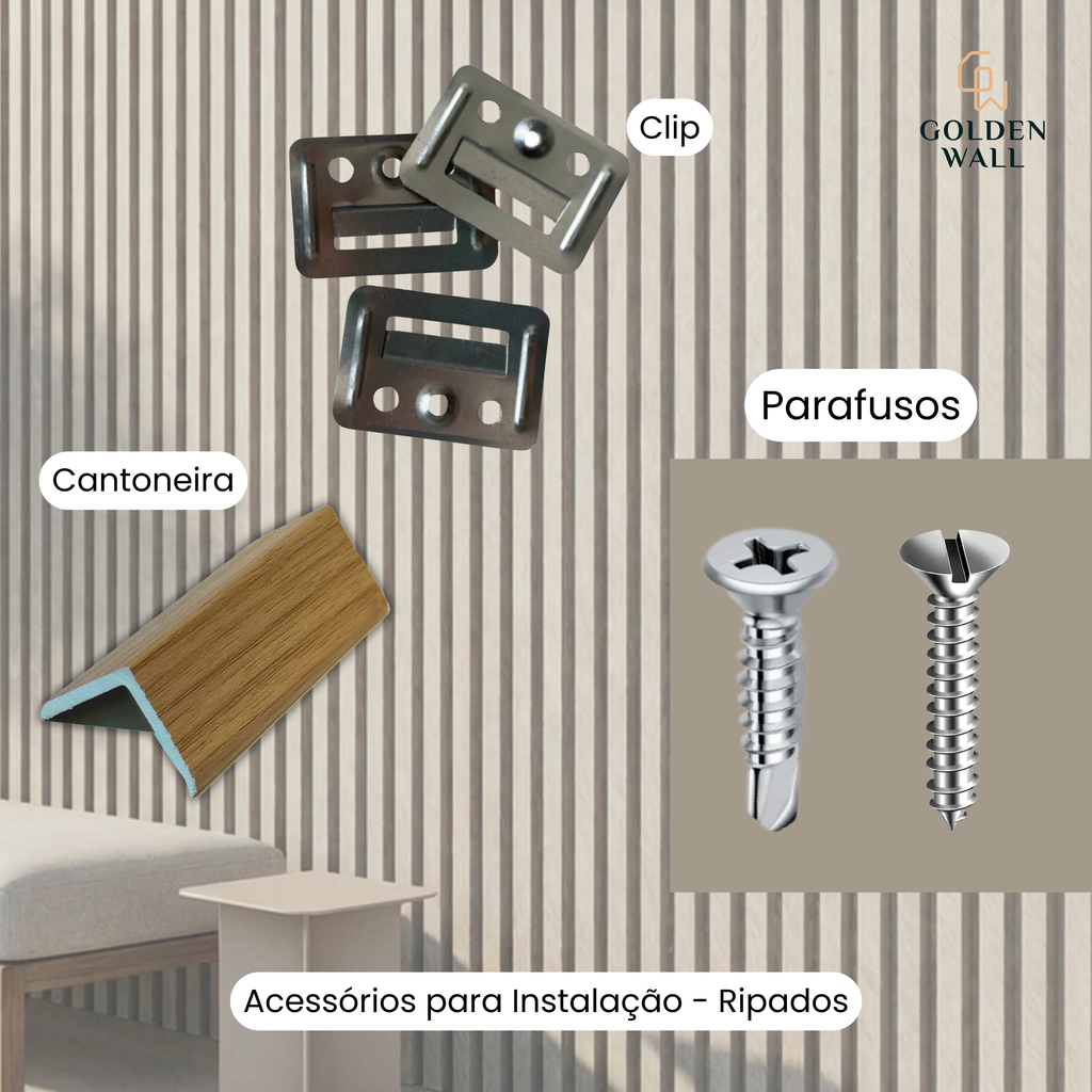 Ripado WPC 6 Ripas Interno </br> 2900mm x 160mm x24mm