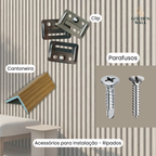 Ripado WPC 6 Ripas Interno </br> 2900mm x 160mm x24mm
