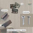 Ripado WPC 6 Ripas Interno </br> 2900mm x 170mm x18mm