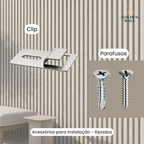 Ripado WPC 5 Ripas Externo </br> 2900mm x 450mm x25mm