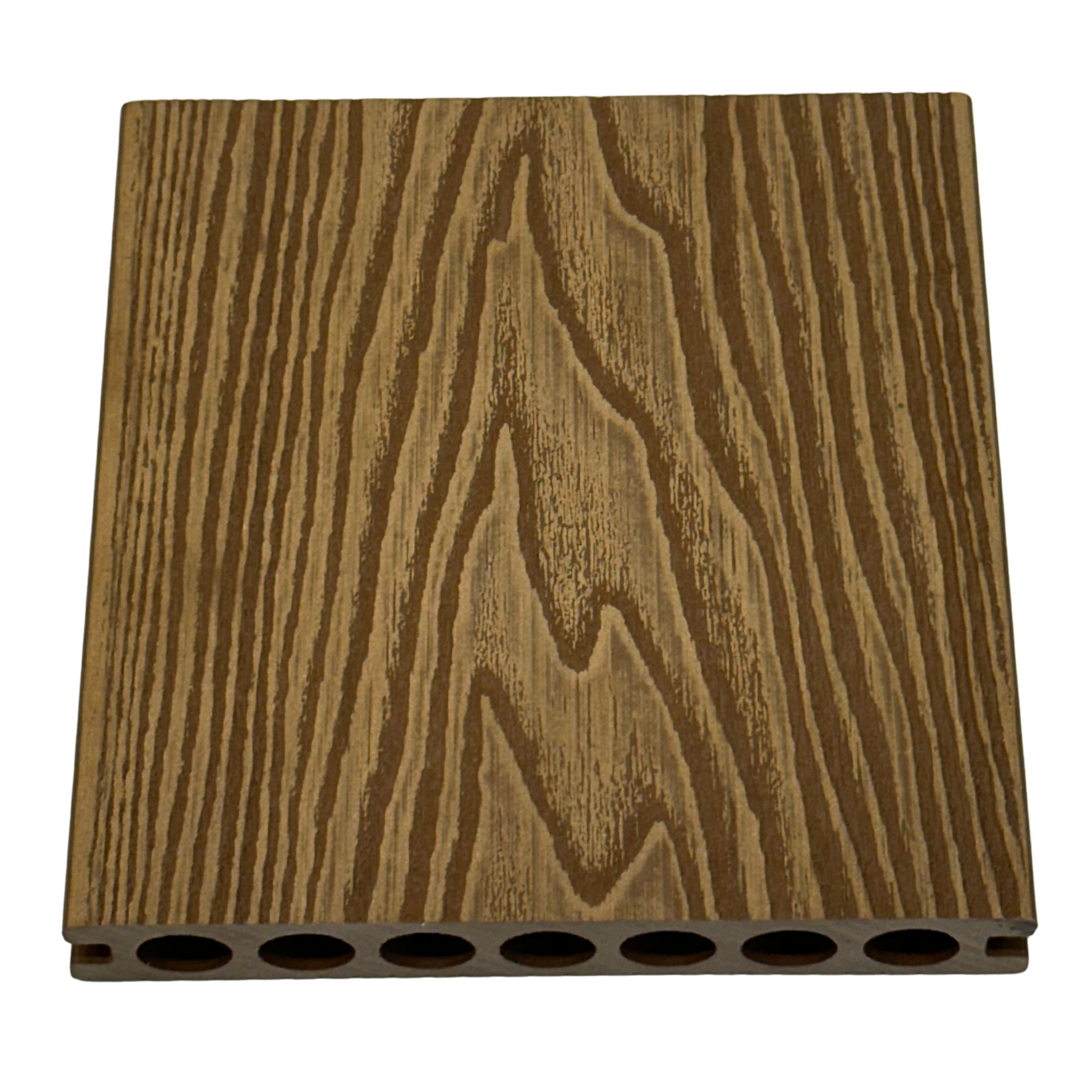 Deck WPC 7 Furos 2D </br> 2900 mm x 148 mm x 23 mm