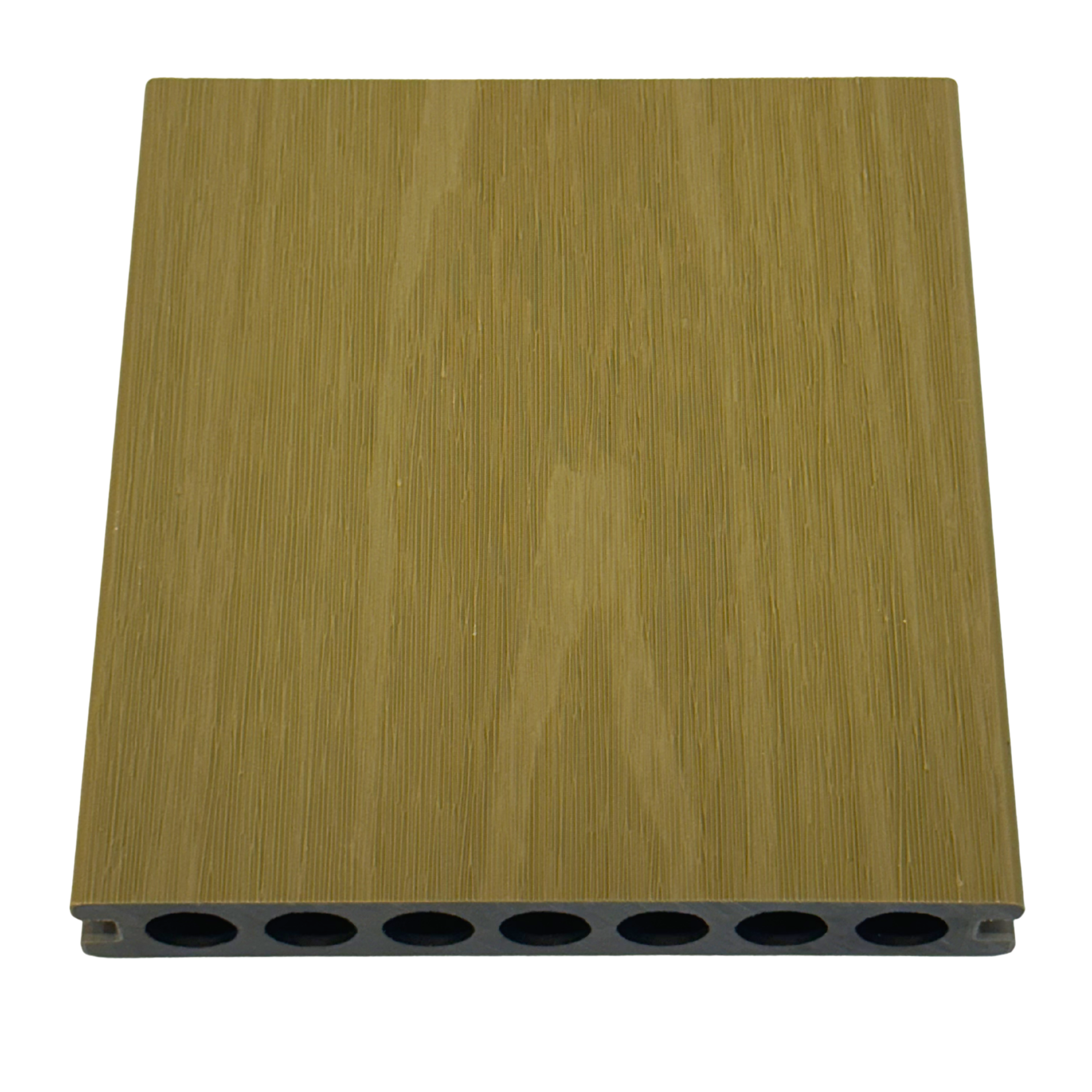 Deck WPC Dupla Face Frisado 7 Furos Externo </br> 2900 mm x 142 mm x 22 mm