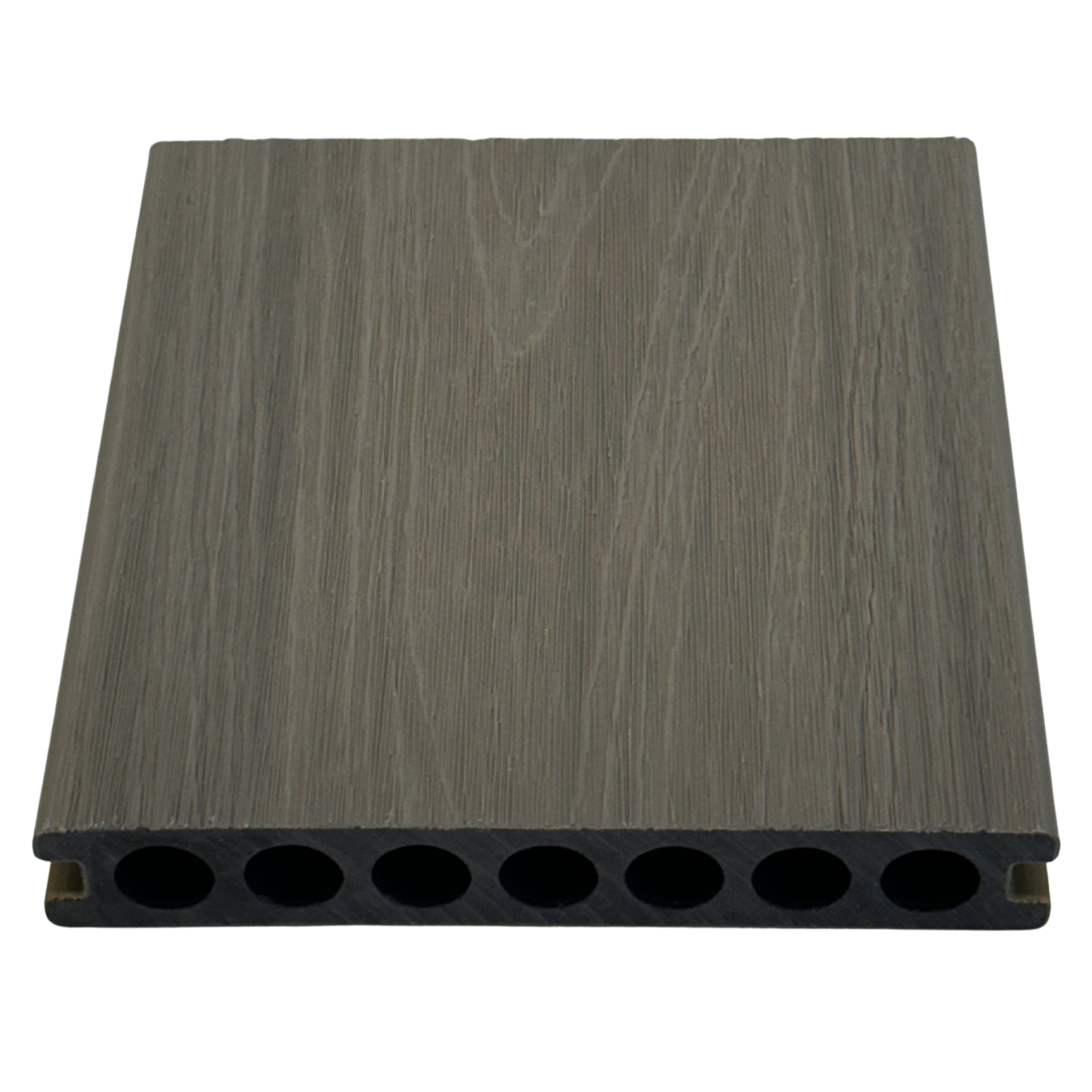 Deck WPC Dupla Face Frisado 7 Furos Externo </br> 2900 mm x 142 mm x 22 mm