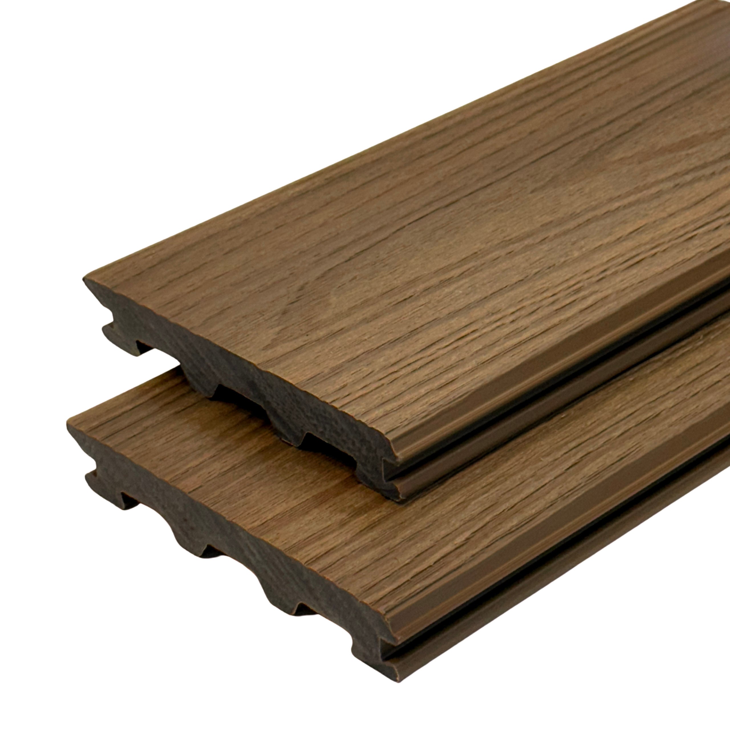 Deck WPC 2D No Gap Sistema Click </br> 2200 mm x 143 mm x 22 mm