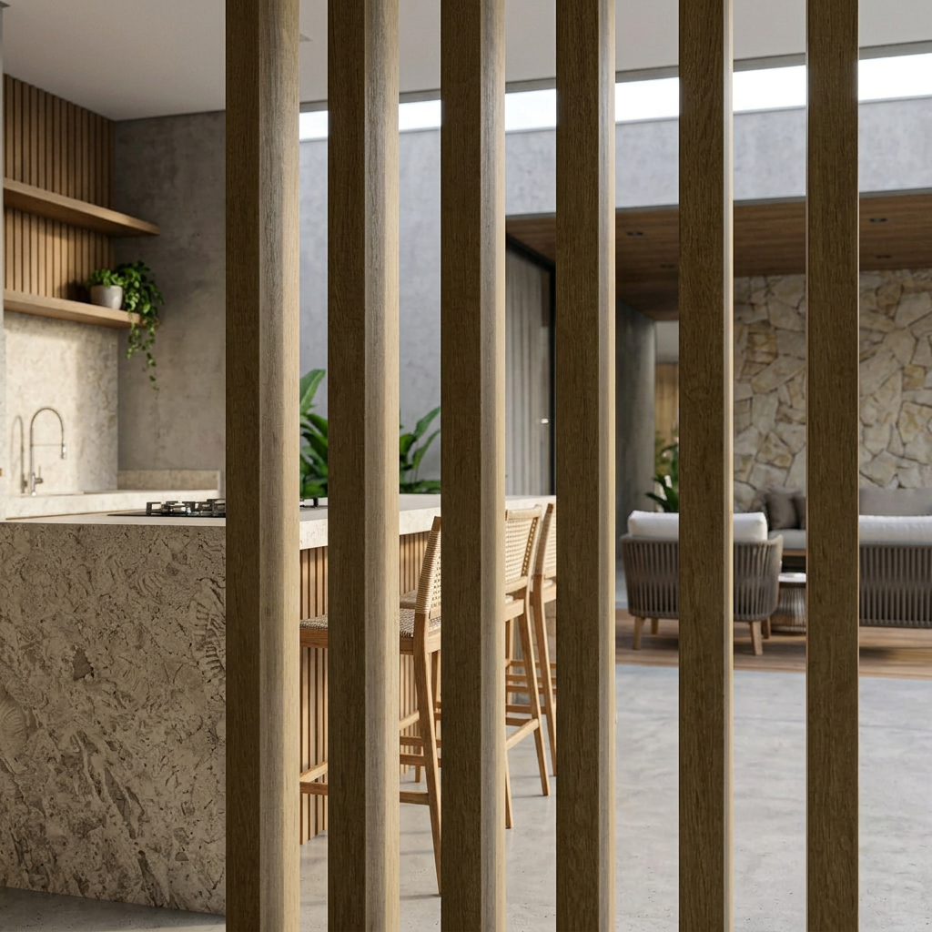 Brise WPC Externo </br> 2900mm x 50mm x 25mm