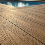 Deck WPC No Gap 6 Furos </br> 2200 mm x 143 mm x 22 mm