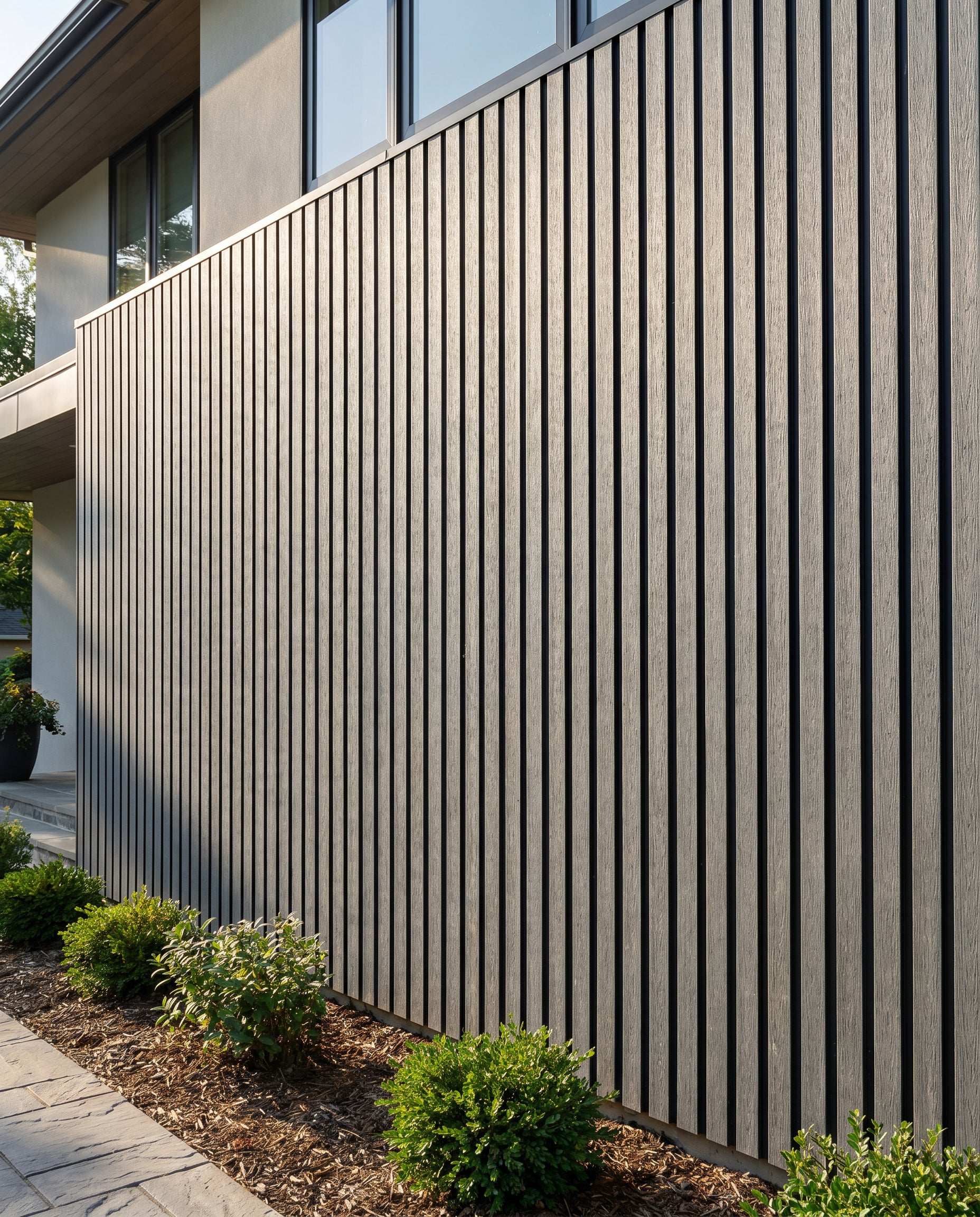 Ripado WPC 4 Ripas Externo </br> 2900mm x 170mm x 18mm