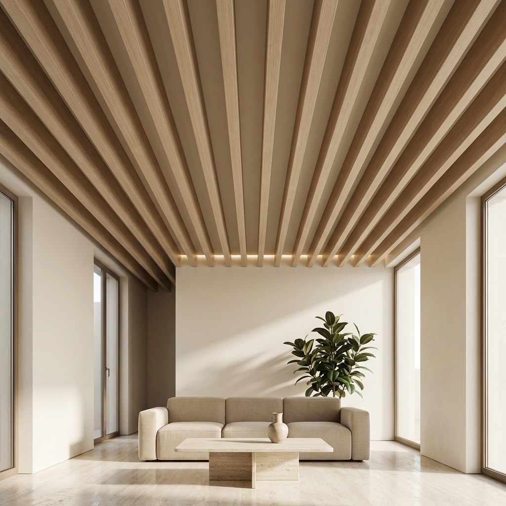 Brise WPC Teto Interno </br> 2900mm x 30mm x 80mm