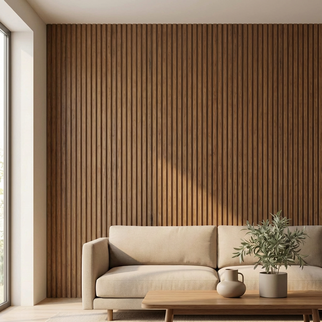 Ripado WPC 4 Ripas Interno </br> 2900mm x 160mm x24mm