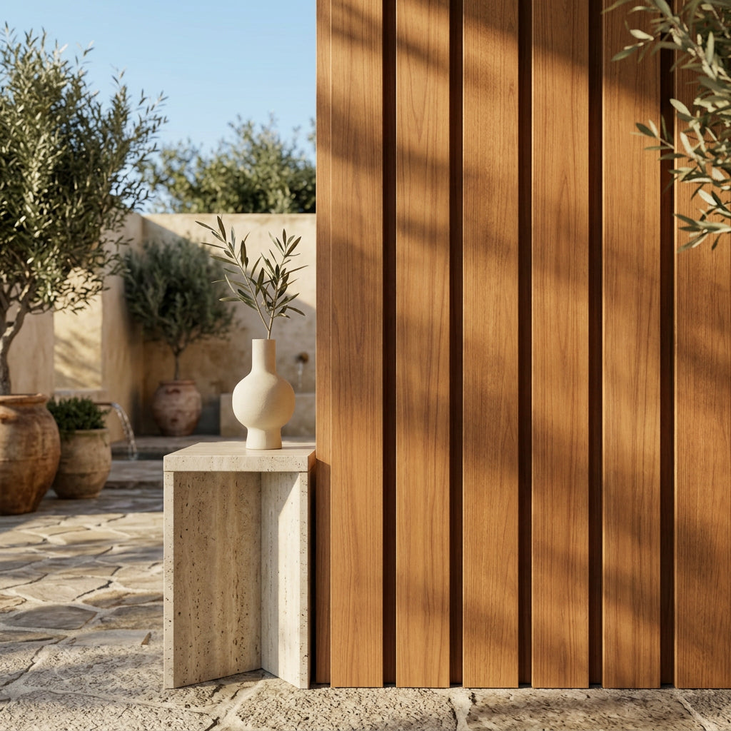 Ripado WPC 5 Ripas Externo </br> 2900mm x 190mm x20mm