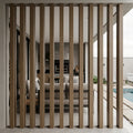 Brise WPC Externo Retangular </br> 2900mm x 100mm x 50mm