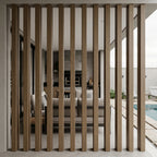 Brise WPC Externo Retangular </br> 2900mm x 100mm x 50mm