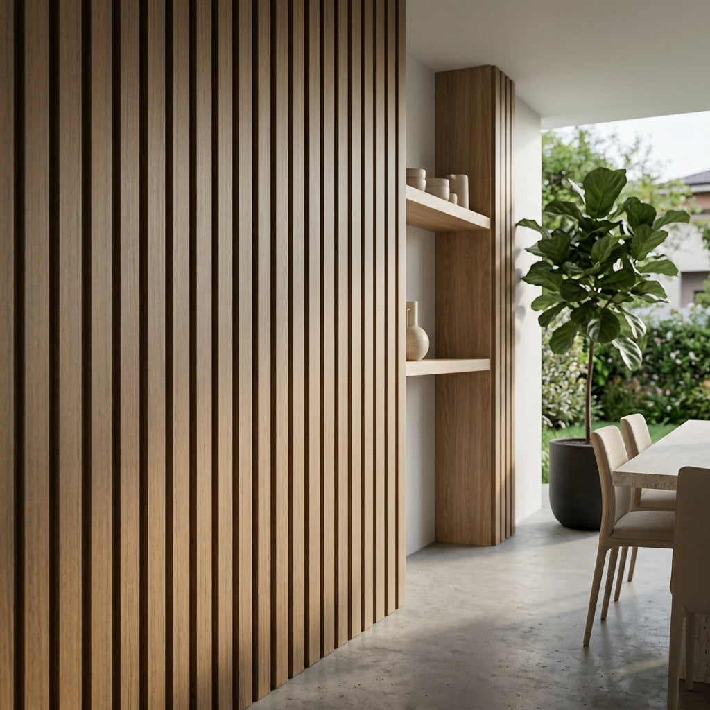 Ripado WPC 2 Ripas Externo </br> 2900mm x 215mm x26mm