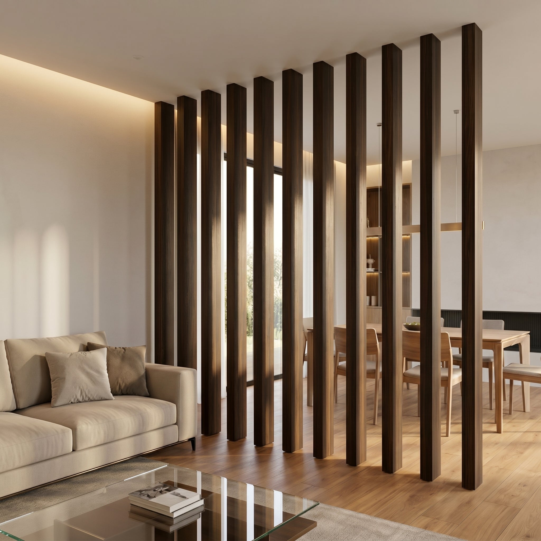 Brise WPC Interno Retangular </br> 2900mm x 50mm x 100mm