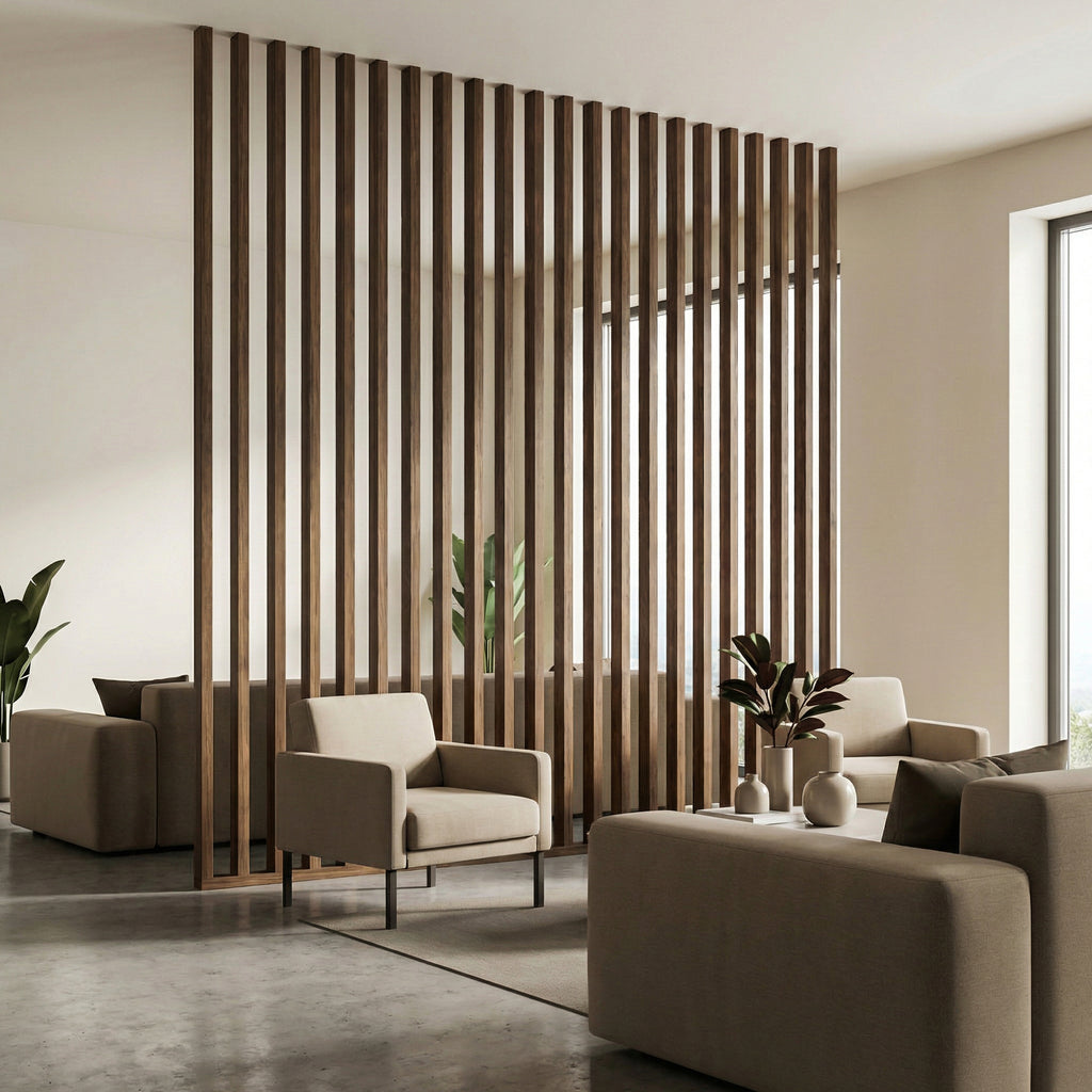Brise WPC Interno Quadrado </br> 2900mm x 50mm x 50mm