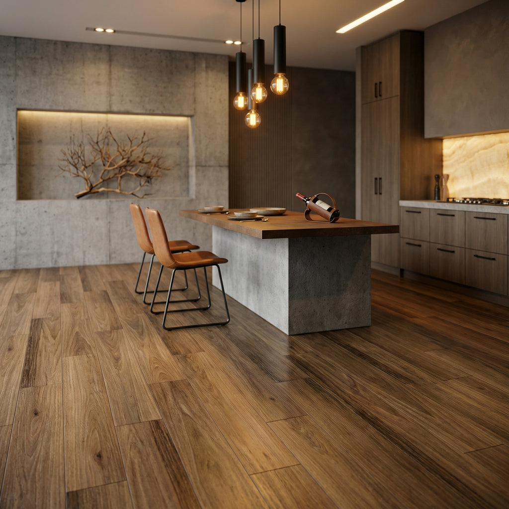 Piso Vinílico LVT </br> 3mm x 0.5mm