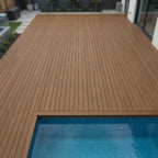 Deck WPC 7 Furos Frisado </br> 2900 mm x 148 mm x 23 mm